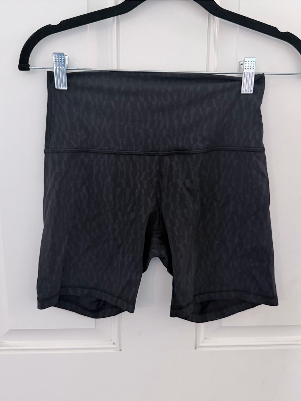 Lululemon Align High-Rise Shorts 6 | Segment Emboss Black